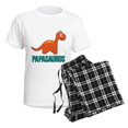 thumbnail image 4 of CafePress - Papasaurus Women's Light Pajamas - Women's Short Sleeve Print T-Shirt and Pants Light Cotton Pajama Set, 4 of 7