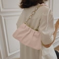 thumbnail image 3 of Adecuado para viajes diarios y citas bolso de PU bolso nube plisado simple a la moda, 3 of 5