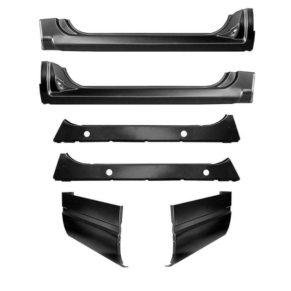1988-1998 Chevy C/K Pickup Factory Style Outer Rocker Panels, Inner Rocker Panels & Cab Corners Kit