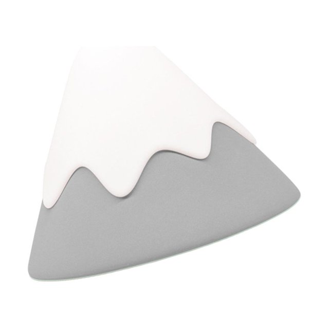 Yuarrent Snow Mountain Night Light Escena del hogar Disposición Lámparas de escritorio Recargable LED Lámpara de noche Decoración de Iluminación y accesorios