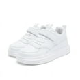 thumbnail image 1 of Boy's Solid Skate Shoes, Lace Up Comfy Non Slip Stree Style Sneakers For All Seasons Outdoor Workout Activities, 1 of 4