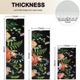 thumbnail image 4 of Red Mushroom Snail Black Pattern Kitchen Rugs Sets Of 3,Kitchen Runner Rugs Non Skid Washable,Decorative Kitchen Floor Mats for Kitchen,Sink,Laundry,17"x30"+ 17"x47" + 17"x59", 4 of 6