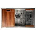 thumbnail image 3 of ZLINE 30 in. Garmisch Undermount Single Bowl Kitchen Sink with Bottom Grid and Accessories (SLS-30), 3 of 9