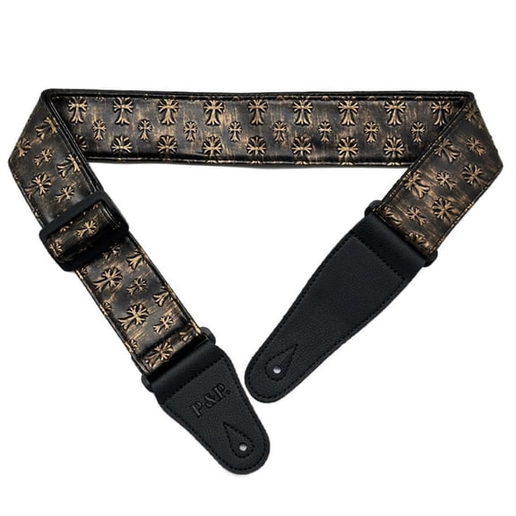 Gerich Friction and Slip resistant Guitar Strap for Acoustic Electric Guitar Bass