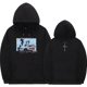 thumbnail image 1 of Cactus Jack Hoodie Men Women Double-sided Logo Print Look Mom I Can Fly Travis Scott Hoodies Unisex Fashion Hip Hop Streetwear, 1 of 2