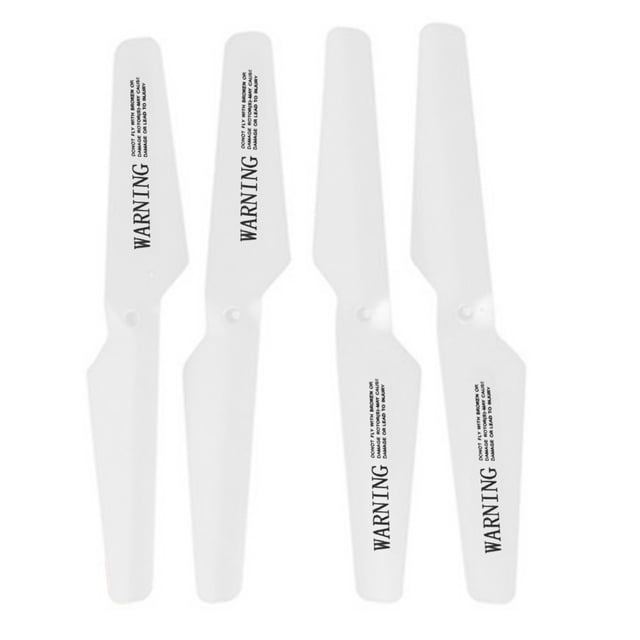 4 Pcs Accessoires de Pales d'Hélices Pièce de Rechange pour Avion Syma X5C X5SC X5SW