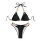 thumbnail image 3 of WILLBEST Traje de Baño con Curvas, Traje de Baño de Dos Piezas para Mujer, Bikini de Cintura Alta, conjunto de Bikini, 3 of 6