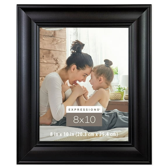 8" x 10" Black Inner Ridge Frame - Expressions by Studio Decor