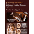thumbnail image 3 of Retro Over-Ear Bluetooth Headphones, Wireless & Wired Audio Headset with TF Card Slot, AUX Input, Foldable Design, Long Battery Life for Home and Travel, 3 of 15