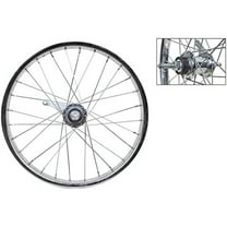 Wheel Master 18" x 1.75 CB Rear Wheel, 28H, Steel, Bolt On, Silver