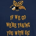 thumbnail image 3 of CafePress - Bee With Us Dark T Shirt - Men's Classic Graphic Cotton T-Shirt, 3 of 4