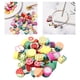 thumbnail image 1 of 100 piezas de de arcilla, rebanadas , de arcilla polimérica, de joyería DIY para pulseras, collar, espaciadoras perfecl Cuentas de arcilla, 1 of 8