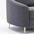thumbnail image 4 of Acme Furniture Yuina Chair in Gray Linen, 4 of 7