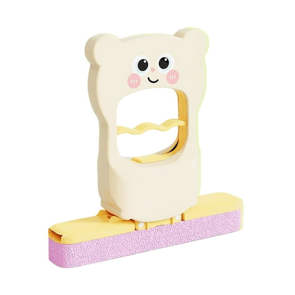 Cute Cat Pattern Mini Handheld Mop and Absorbent Cleaning Brush for Efficient Dusting in Compact Areas