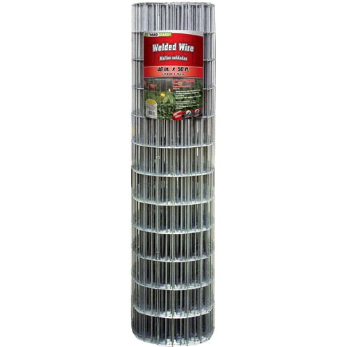 YARDGARD 2 Inch By 4 Inch Mesh, 48 Inch by 50 Foot Galvanized Welded Wire Fence by Midwest Air Technologies