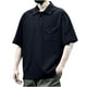 thumbnail image 3 of Camisas de Manga Corta de los Hombres Día de la Independencia Patriótico Botón Arriba Solapa, Ligero para el Hogar, Uso Diario Y Cómodo, 3 of 6