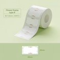 thumbnail image 1 of NIIMBOT B21/B203/B3S Label Machine Printing Paper Self Adhesive Label Waterproof Oil Resistant Tear Resistant Label Flower 40X20mm, 1 of 6