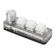 thumbnail image 3 of Teclado Para Juegos, Miniteclado Multifunción Con Retroiluminación RGB Blanca Con Una Sola Mano Para Control Industrial, 3 of 8