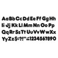 thumbnail image 2 of Black 4-Inch Casual Uppercase/Lowercase Combo Pack Ready Letters | Bundle of 2 Packs, 2 of 3