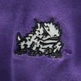 thumbnail image 3 of Women's Stadium Athletic Purple TCU Horned Frogs Arched Name Full-Zip Hoodie, 3 of 3