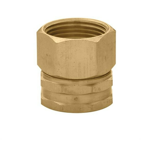 Orbit Hose to Pipe Fitting 3/4" FHT X FNPT - Brass Swivel