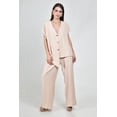 thumbnail image 1 of Conjunto asimetrico con botones Roman Fashion /Juvenil, 776 (Beige) beige G, 1 of 5