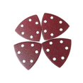 thumbnail image 4 of 50pcs Triangle Sandpaper 6 Holes Sanding Pads 90x90x90mm Hook and Loop Assorted 120 Grits, 4 of 5