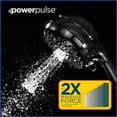 Waterpik Chrome 7 Mode PowerPulse Handheld Shower Head