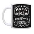 thumbnail image 3 of ThisWear Grandpa Gift for Papa Authentic Original Parts 11oz Ceramic Coffee Mug, 3 of 4