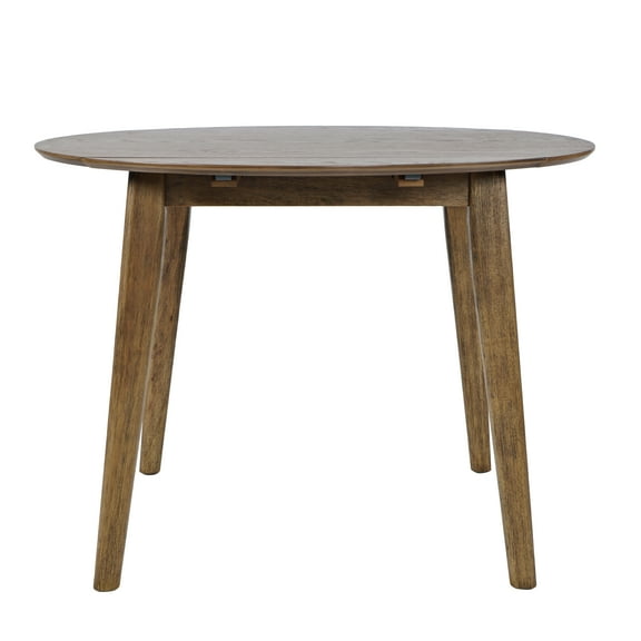 Percy 42" Contemporary Round Drop-Leaf Dining Table