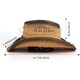 thumbnail image 2 of 2025 Latest Model Cowboy Hats for Women, Brown Straw Cowgirl Outfits, Western, 2 of 5