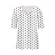 thumbnail image 2 of Camisetas Casuales de las Mujeres Impresas Manga Corta Cuello en V, Camiseta Ligera para Diario, Fiesta Y Primavera Verano, 2 of 4