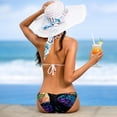 thumbnail image 5 of Crow Women's Bikini Set with Detachable Sponge and Adjustable Strap, Two-Pack, Ideal for Beach and Pool, One-Piece Swimsuits Swimwear Swimsuits, 5 of 6