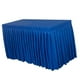 thumbnail image 3 of Mantel liso de 120x60x75cm para nuestra fiesta, elegante mantel cubre mesa con Azul, 3 of 9