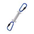 thumbnail image 2 of Tienda de la carpa Hebilla de hebilla fija Clips Catabiner Clips portátiles Ajuste de tensor de cuerda para lonas de toldo de suministro de campamento Azul, 2 of 8