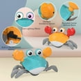 thumbnail image 2 of Crawling Crab Baby Toy - Infant Tummy Time Toys 3 4 5 6 7 8 9 10 11 12 Babies Boy 3-6 6-12 Learning Crawl 9-12 12-18 Walking Toddler 36 Months Old Music Development 1st Birthday Gifts, 2 of 5