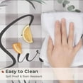 thumbnail image 2 of Kitchen Mats Sets 2 Piece Cushioned Anti-Fatigue Comfort Mat for Home & Office Ergonomically Engineered Memory Foam Kitchen Rug Waterproof Non-Skid, 30" by 17" + 47" by 17", Check Sweet Home, 2 of 6