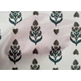 thumbnail image 4 of oneOone Cotton Poplin Fabric Leaves & Paisley Block Print Fabric BTY 56 Inch Wide, 4 of 4