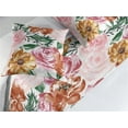 thumbnail image 2 of Vintage Rose Bed Runner Set, Leaves Greenery with Watercolor Style Delicate Flowers Boho Print, Decorative Bedding Scarf & 2 Pillow Shams for Hotels Homes, Queen, Pale Pink Laurel Green, by Ambesonne, 2 of 3