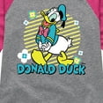thumbnail image 3 of Disney - Donald Duck - Toddler & Youth Girls Raglan Graphic T-Shirt, 3 of 4