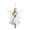 B, variant on Oceanwell Dolly Christmas Hanging Ornament, 3.14 in Country Music Star Pendant (1PCS) Acrylic,A,8x7cm