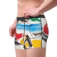 thumbnail image 2 of Disketp Colorful Abstract Bumper Cars Men's Boxer Briefs,Soft and Breathable Cotton Underwear with ComfortFlex Waistband-XX-Large, 2 of 5