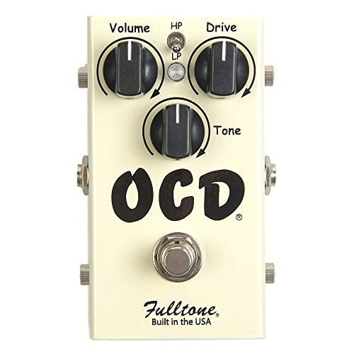 Fulltone Ocd Obsessive Compulsive Drive Overdrive Guitar Effects Pedal Walmart Com