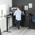 thumbnail image 5 of VIVO Black Electric Motor Height Adjustable Corner 3 Leg Standing Desk Frame, 5 of 8