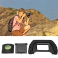 thumbnail image 4 of Dsseng Nikon D5000 Eyecup Replacement  Camera Eyepiece Viewfinder Protector with Hot Shoe Level and Cover  DK-21 Replacement Eyecup for Nikon DSLR Camera, 4 of 9