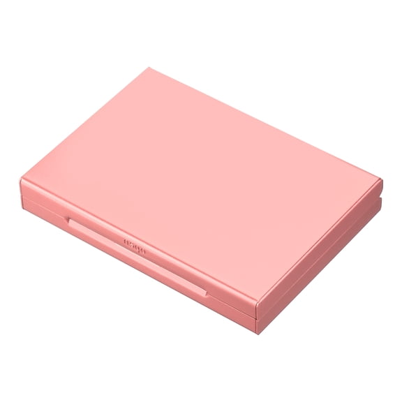 Uxcell Aluminum Wallet Credit Card Holder 6 Slots Men Women RFID Metal Box Hard Protector Case Rose Gold