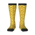 thumbnail image 2 of Lsque Fast Food 1 Printed Crew Socks Men's Women's LightWeight Thin Casual Calf Socks ,Knee High Socks,Cotton Socks, 2 of 9