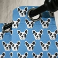 thumbnail image 3 of Ambesonne Bulldog Grommet Curtain, Hipster Funny Puppies, 50" x 108", Blue Black and White, 3 of 6