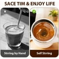 thumbnail image 4 of 2026 New Automatic Magnetic Stirring Coffee Mug,  SelfStirring Coffee  Mug Rechargeable, Stainless Steel Self Mixing ，Coffee Cup Stirrer Auto Mug for Office, School (Brown), 4 of 7