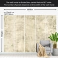 thumbnail image 3 of Abstract Wallpaper Wall Mural - Boho Beige Grunge, 3 of 5